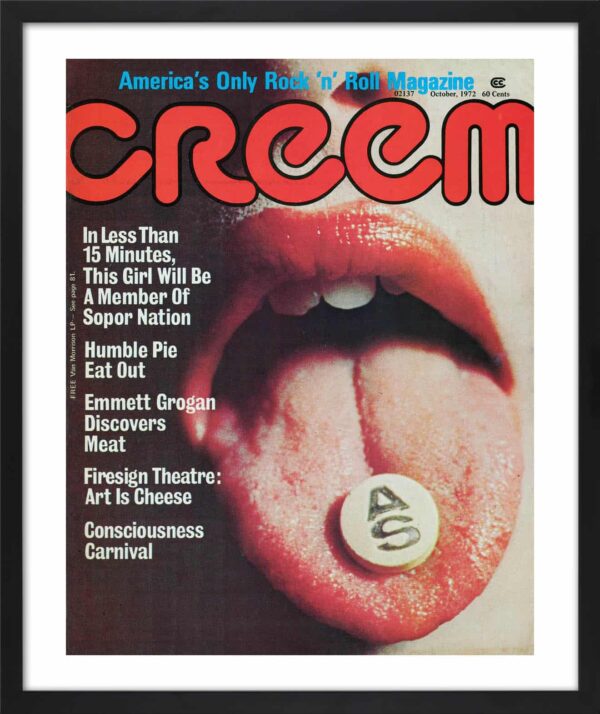 Creem Cover, Oct. '72