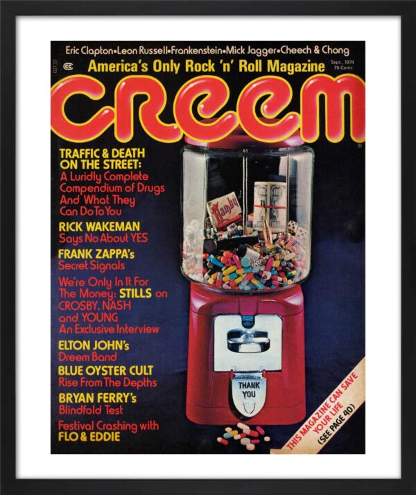 Creem Cover, Sept. '74